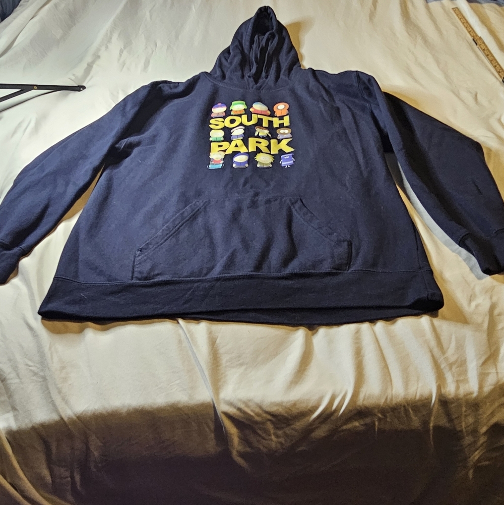 South Park Hoodie Navy Blue Size LG